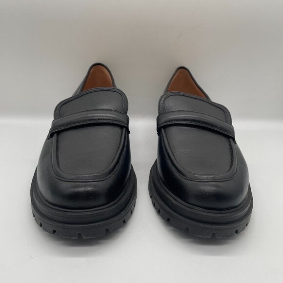 Madewell Black Leather Loafers - Picture 4 of 12